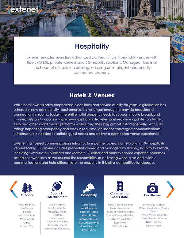 Hospitality Collateral